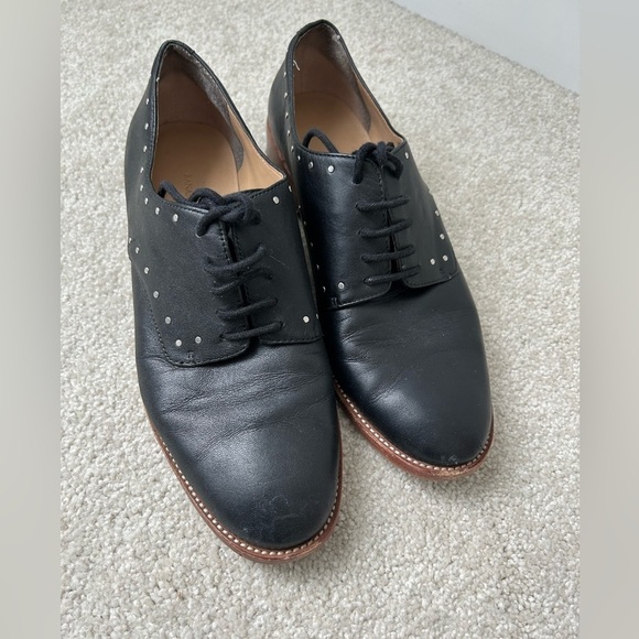 Banana Republic Black Leather Women's Shoes - Picture 6 of 13